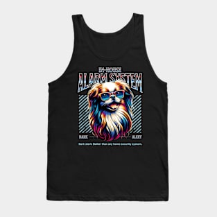 Bark Alert Japanese Chin Dog Tank Top